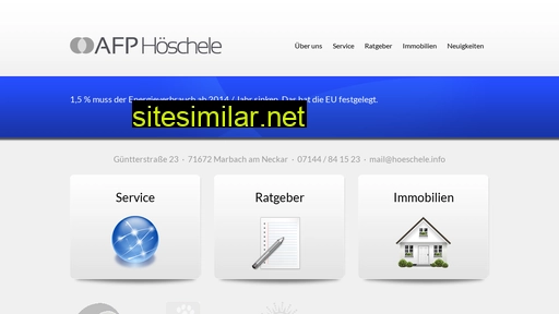 hoeschele.eu alternative sites