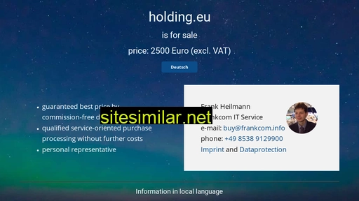 holding.eu alternative sites