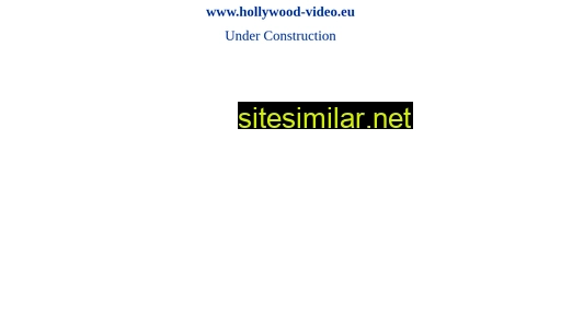 Hollywood-video similar sites