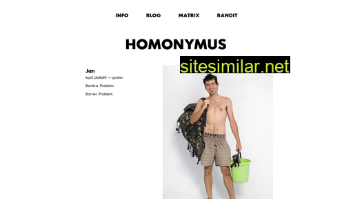 Homonymus similar sites