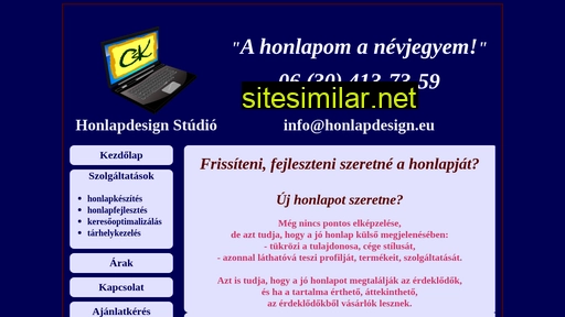 honlapdesign.eu alternative sites