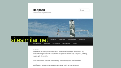 hoppsan.eu alternative sites