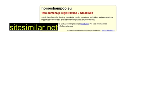 horseshampoo.eu alternative sites
