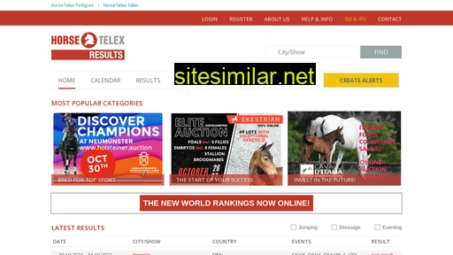 horsetelex-results.eu alternative sites