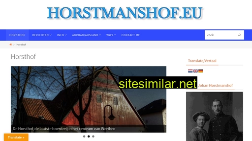 horstmanshof.eu alternative sites