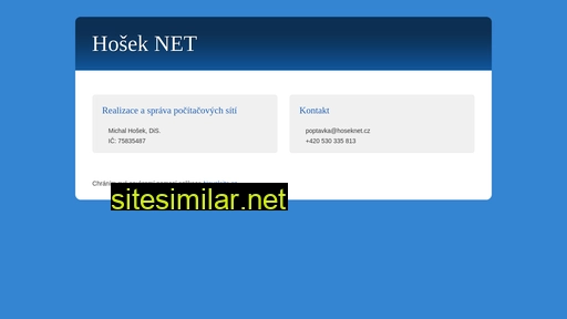 hoseknet.eu alternative sites