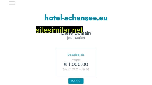 hotel-achensee.eu alternative sites