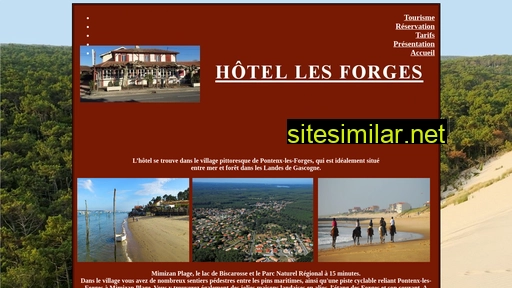 hotel-les-forges.eu alternative sites