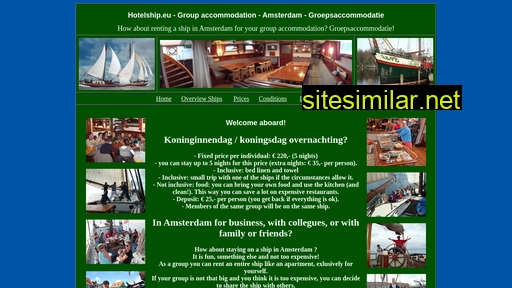 hotelship.eu alternative sites