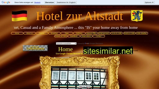 hotelzuraltstadt.eu alternative sites