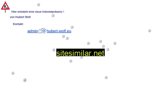 hubert-wolf.eu alternative sites
