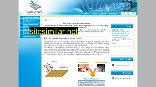 hydromel-project.eu alternative sites