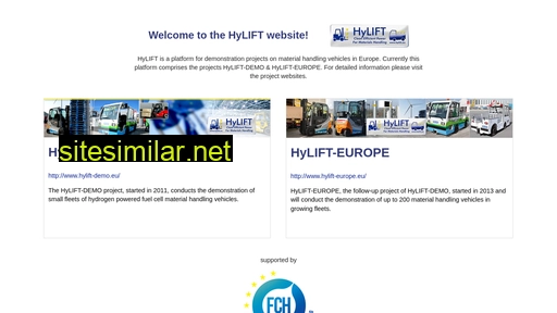 Hylift-projects similar sites
