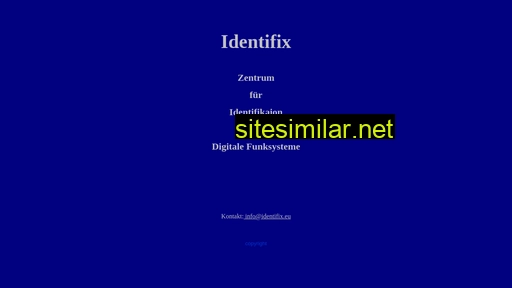 identifix.eu alternative sites