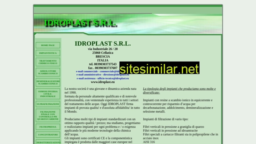 Idroplast similar sites