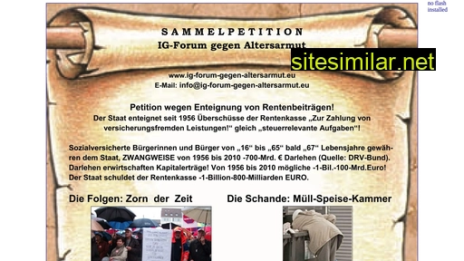 ig-forum-gegen-altersarmut.eu alternative sites