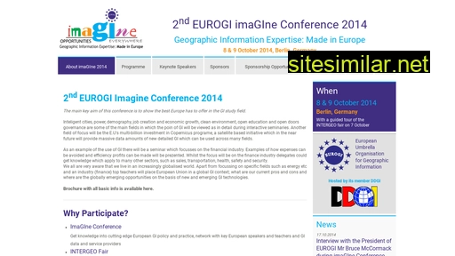 imagine2014.eu alternative sites