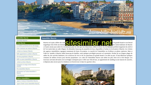 Immobilier-biarritz similar sites