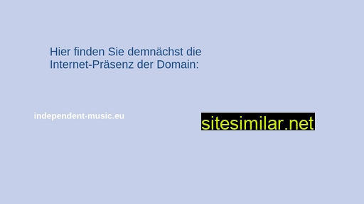 independent-music.eu alternative sites