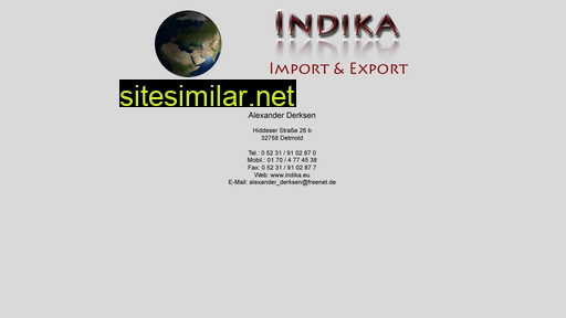 indika.eu alternative sites