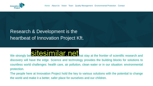 Innovationproject similar sites