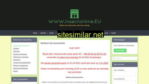 insectonline.eu alternative sites