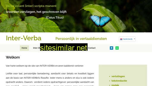 inter-verba.eu alternative sites