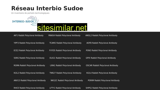 interbio-sudoe.eu alternative sites