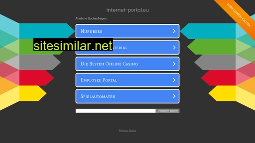 Internet-portal similar sites