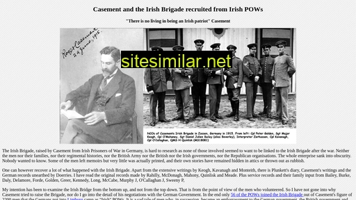 Irishbrigade similar sites