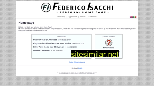 isacchi.eu alternative sites