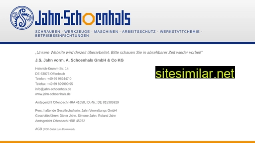 jahn-schoenhals.eu alternative sites