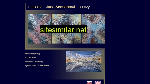 janasemianova.eu alternative sites