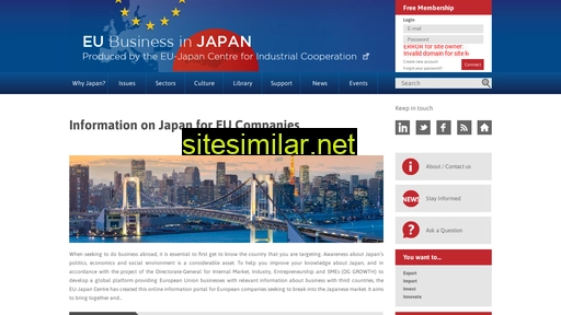 japanbusiness.eu alternative sites