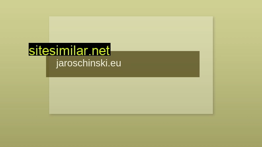jaroschinski.eu alternative sites