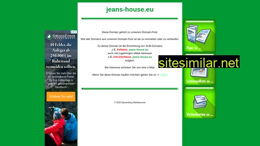 jeans-house.eu alternative sites