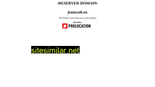 jeanscult.eu alternative sites