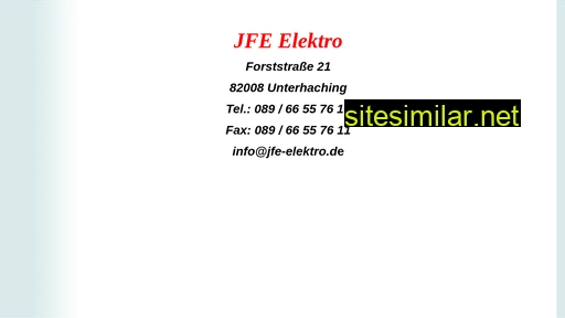 jfe-elektro.eu alternative sites