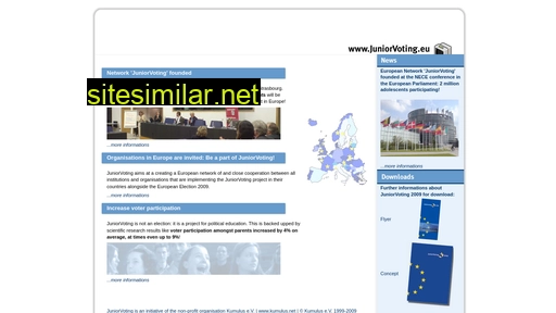 juniorvoting.eu alternative sites