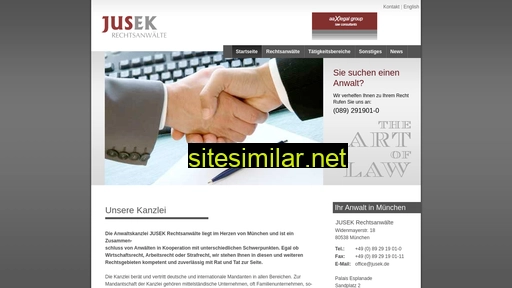 jusek.eu alternative sites