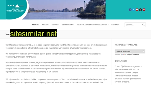 jvdijk-water-management.eu alternative sites