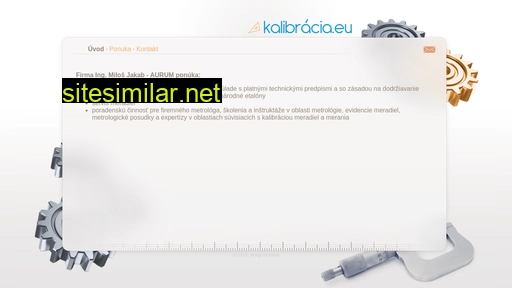 kalibracia.eu alternative sites