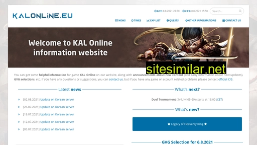 kalonline.eu alternative sites