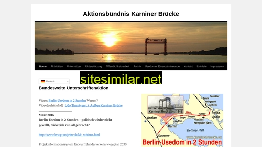 karninerbruecke.eu alternative sites