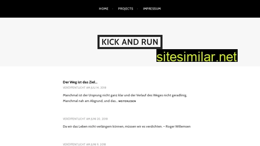 kickandrun.eu alternative sites