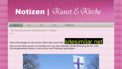 kirche-dalum.eu alternative sites