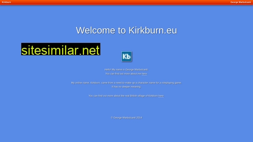 kirkburn.eu alternative sites