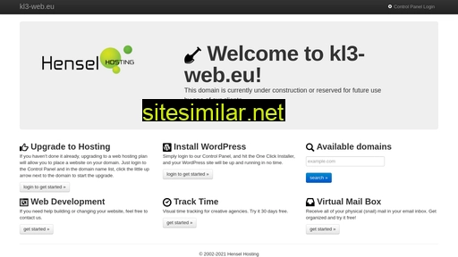 Kl3-web similar sites