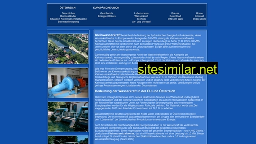 kleinwasserkraft.eu alternative sites