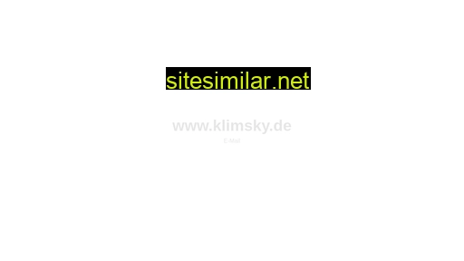 klimsky.eu alternative sites